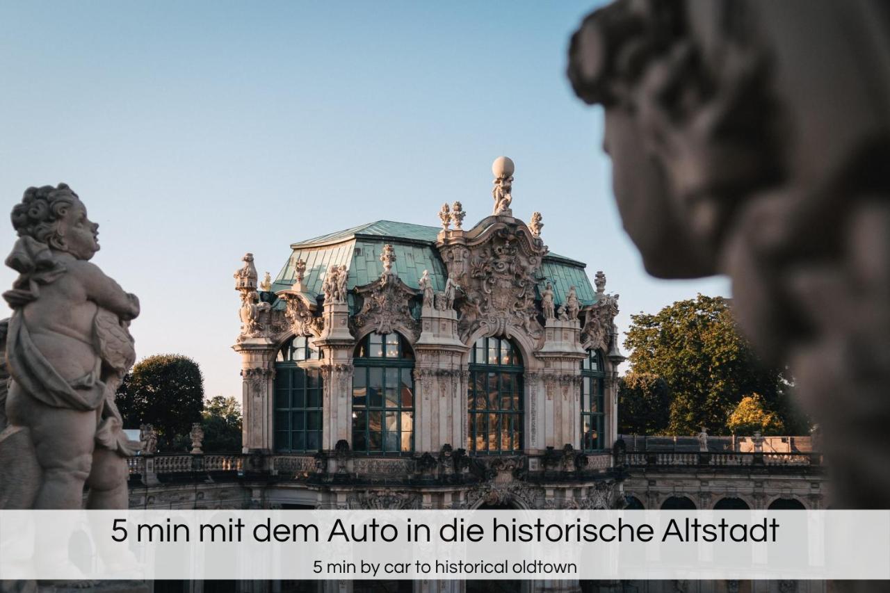 "Gruene Oase" - Naehe Altstadt - Garage - Ruhig - Nespresso Apartment Dresden Exterior photo